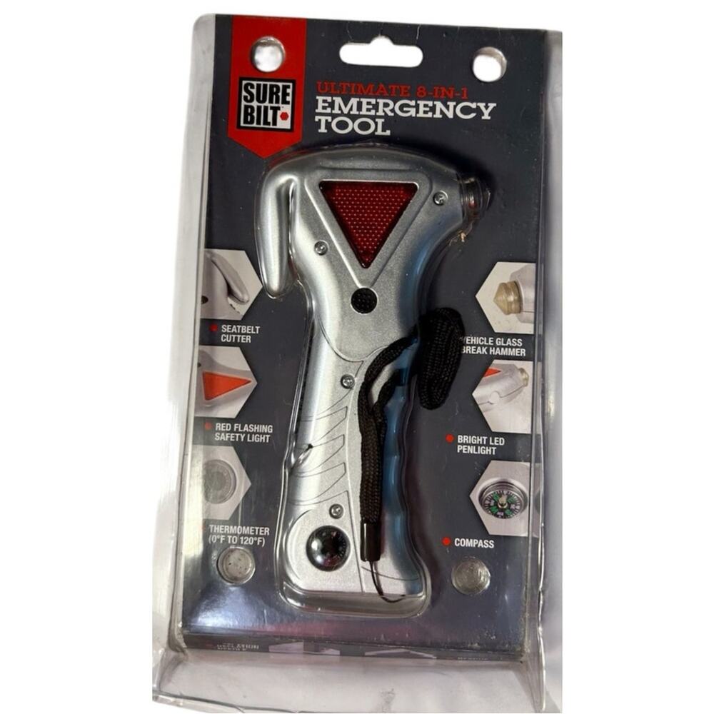 Sure Bilt ultimate 8 in 1 emergency auto tool